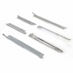Front & Rear Door Sill Plates - Aluminum - 6pcs Set - 73-89 Chevy GMC CK Crew Cab Truck Suburban - Image 5 of 6