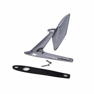 1968 Mercury Monterey Outside Rear View Mirror Kit - RH Convex - 67-71 Fairlane 67-72 Galaxie 67 Truck