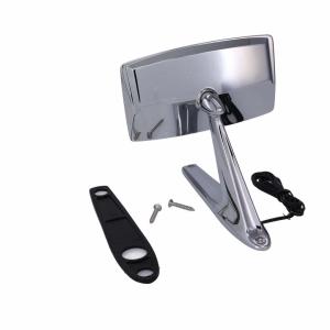 Outside Rear View Mirror Kit - Chrome - LH Hidden LED - 67-71 Fairlane 67-72 Galaxie 67 Truck - Image 3 of 6