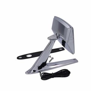 Outside Rear View Mirror Kit - Chrome - LH Hidden LED - 67-71 Fairlane 67-72 Galaxie 67 Truck - Image 4 of 6