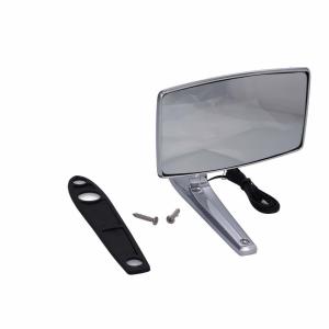 Outside Rear View Mirror Kit - Chrome - RH Convex with Hidden LED - 67-71 Fairlane 67-72 Galaxie 67 Truck - Image 2 of 6