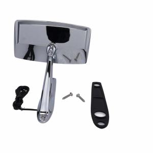 Outside Rear View Mirror Kit - Chrome - RH Convex with Hidden LED - 67-71 Fairlane 67-72 Galaxie 67 Truck - Image 5 of 6