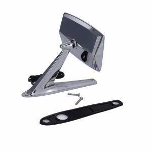 Outside Rear View Mirror Kit - Chrome - RH Convex with Hidden LED - 67-71 Fairlane 67-72 Galaxie 67 Truck - Image 6 of 6