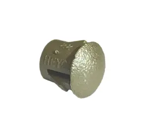 Mopar A / B Body Vent Window Regulator Access Hole Plug (Gold) - Image 1 of 2
