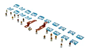 Back Glass Molding Clips and Screw Set - 20pcs - 70 Barracuda Challenger Coupe - Image 2 of 2