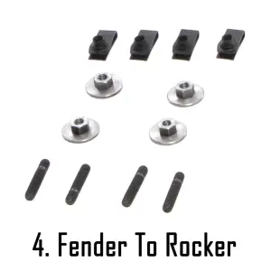 Fender Bolt Kit - 68-70 Dodge Plymouth B-Body - Image 5 of 8