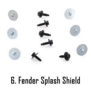 Fender Bolt Kit - 68-70 Dodge Plymouth B-Body - Image 7 of 8