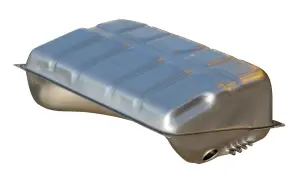 Gas Tank (16 Gallon, w/ 4 Side Vent Lines) - 70-71 Dodge Plymouth A-Body - Image 3 of 4