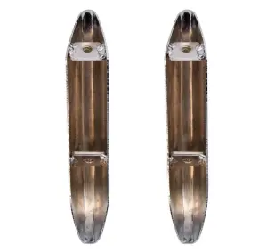 Rear Bumper Guards - Chrome - Pair - 67-68 Camaro Standard - Image 2 of 2