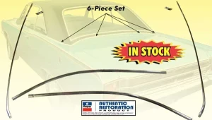 Vinyl Top Molding Set - 67-76 Dart 2DR Hardtop; 71-76 Scamp 2DR Hardtop - Image 2 of 3