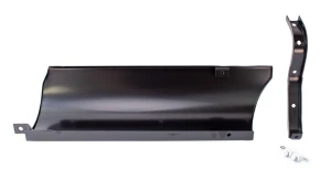 Running Board Splash Apron w/ Support Brace - RH - 47-53 Chevy GMC Short Bed Stepside Pickup - Image 2 of 2