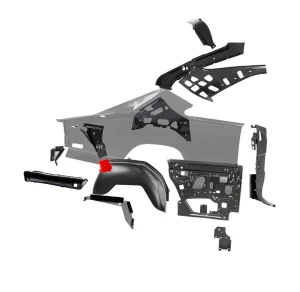 Lower Trunk Support - LH - 68-70 Charger - Image 5 of 5