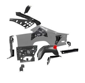 Lower Trunk Support - RH - 68-70 Charger - Image 5 of 5