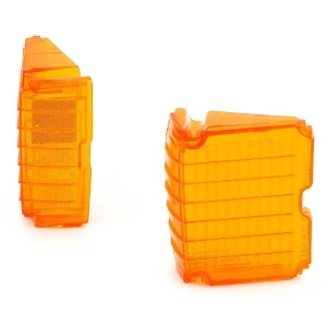 Parking Lamp Lenses - Amber - Pair - 72 El Camino Sprint Chevelle Wagon - Image 2 of 6