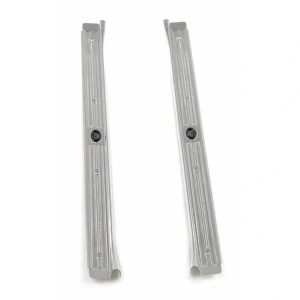 Door Sill Plates - Fisher Logo Tag - Pair- 67-69 Camaro Firebird - Image 2 of 9