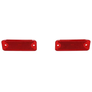 Rear Bumper Reflector Lens - Pair - 69-72 El Camino - Image 1 of 6