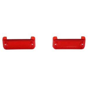 Rear Bumper Reflector Lens - Pair - 69-72 El Camino - Image 4 of 6