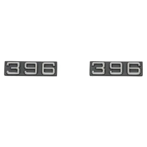 Fender Emblems - 396 - Pair - 70-72 Camaro - Image 1 of 4