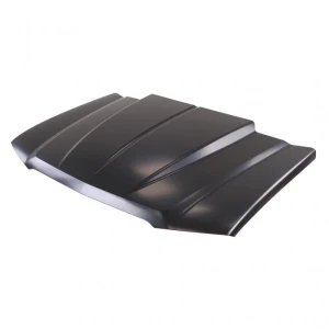 2003 Chevy Avalanche Hood - 2" Raised Cowl - 03-05 Silverado 1500 2500; 03-04 Silverado 1500HD 2500HD 3500; 03-06 Avalanche w/o Body Cladding