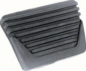 1964 Chevy Nova Brake and Clutch Pedal Pad - Horizontal Ribs - 62-67 Chevy II Nova