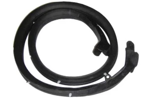 1972 Pontiac GTO Convertible Top Header Seal - With Molded Ends &amp; Clips - 68-72 GM A-Body