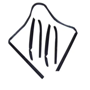 1965 Pontiac LeMans Convertible Top Weatherstrips - 5 Piece Set - 64-65 GM A-Body
