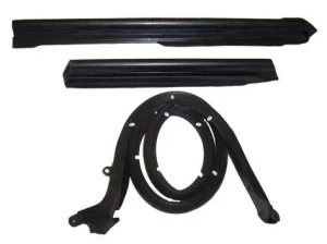 1972 Pontiac GTO Convertible Top Weatherstrips - 5 Piece Set - 68-72 GM A-Body