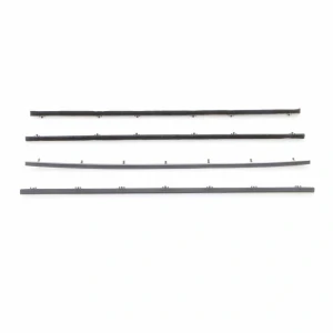 Front and Rear Door Beltline Window Felts - 65 Chevelle 2 Door Sedan Post - Image 3 of 6
