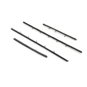 Front and Rear Door Beltline Window Felts - Outer - 66-67 Chevelle Convertible - Image 4 of 6