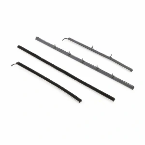Front and Rear Door Beltline Window Felts - Outer - 66-67 Chevelle Coupe - Image 3 of 6