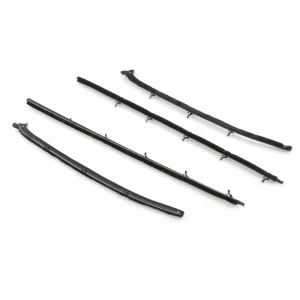 Front and Rear Door Beltline Window Felts - Outer - 68 Chevelle Coupe - Image 4 of 6