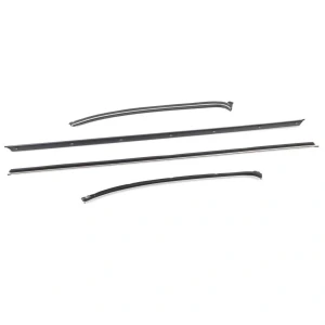 Front and Rear Door Beltline Window Felts - Outer - 69 Chevelle Coupe - Image 6 of 6