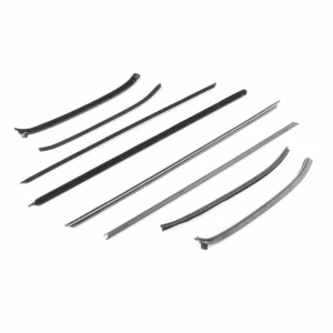 Front and Rear Door Beltline Window Felts - 69 Chevelle Coupe - Image 4 of 6