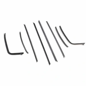 Front and Rear Door Beltline Window Felts - 70-72 Chevelle Coupe - Image 2 of 6
