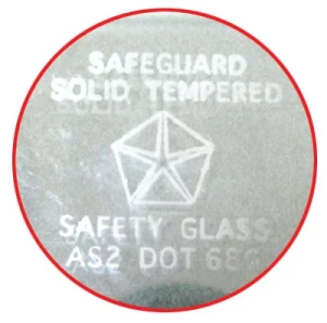 Windshield - Clear - 71-72 Demon; 70-76 Duster; 73-76 Dart Sport - Image 2 of 2