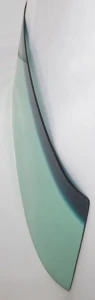 Windshield without Antenna - Green Tint - 68-72 GM A-Body Coupe & 2DR Sedan - Image 2 of 3