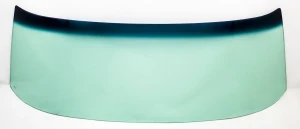 Windshield without Antenna - Green Tint - 68-72 GM A-Body Coupe & 2DR Sedan - Image 1 of 3