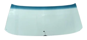 Windshield with Antenna - Green Tint - 70-72 GM A-Body Coupe & 2DR Sedan - Image 1 of 3