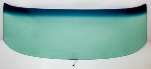 Windshield with Antenna - Green Tint with Tint Band - 70-72 GM A-Body Convertible - Image 1 of 4