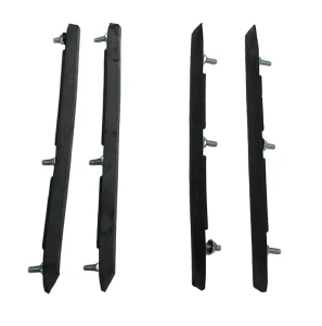 1970 Chevy Monte Carlo 70-72 Monte Carlo Front &amp; Rear Bumper Guard Inserts (4pcs Set)