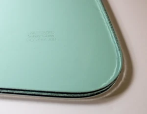 Windshield with Tint Band - Green Tint - LH or RH - 47-53 Chevy GMC Pickup Truck Suburban - Image 3 of 3