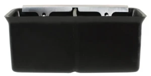 1969 Chevy Biscayne Console Seat Belt Pocket - With Stainless Steel Retainer - 68-69 Fullsize Chevy Car; 70-72 Chevelle El Camino Monte Carlo