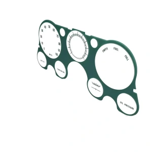 Instrument Lens with Gauges without Tach - 67-72 Chevy GMC CK Truck - Image 2 of 6