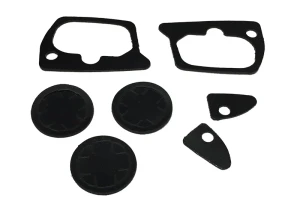 1976 Plymouth Valiant Door Handle &amp; Lock Gasket Set - 73-76 Dodge Plymouth A-Body