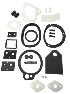 1970 Plymouth Scamp Firewall Gasket Set w/ Wiper Pivots - 67-72 Dodge Plymouth A-Body w/ AC