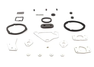 Firewall Gasket Set w/ Wiper Pivots - 73-74 Dodge Plymouth A-Body w/ AC - Image 1 of 3