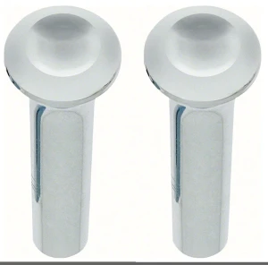 1974 Plymouth Fury Door Lock Knob - Chrome - Pair - 64-74 Dodge Plymouth A-Body B-Body