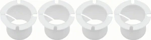 1977 Chevy El Camino Nylon Brake / Clutch Pedal Bushing Set - 4pcs