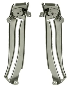 1967 Pontiac Trans Am Quarter Window Tracks - Pair - 67-69 Camaro Firebird