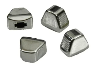 1964 Chevy Biscayne Heater Control Knobs - Chrome (4pcs Set)